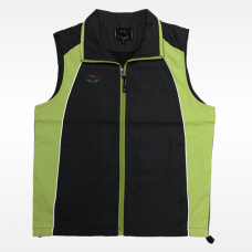 外套背心(灰綠底灰領)