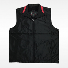 外套背心(黑底紅領)