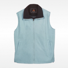 外套背心(水藍底深藍領)