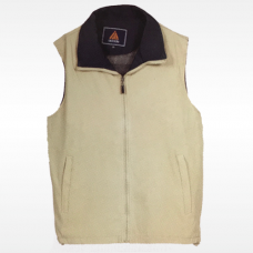 外套背心(卡其底黑領)