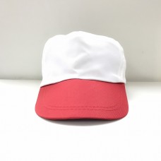 帽子(白頂紅眉)