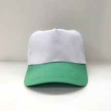 帽子(白頂綠眉)